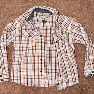 5 Kids' Button Down Shirts